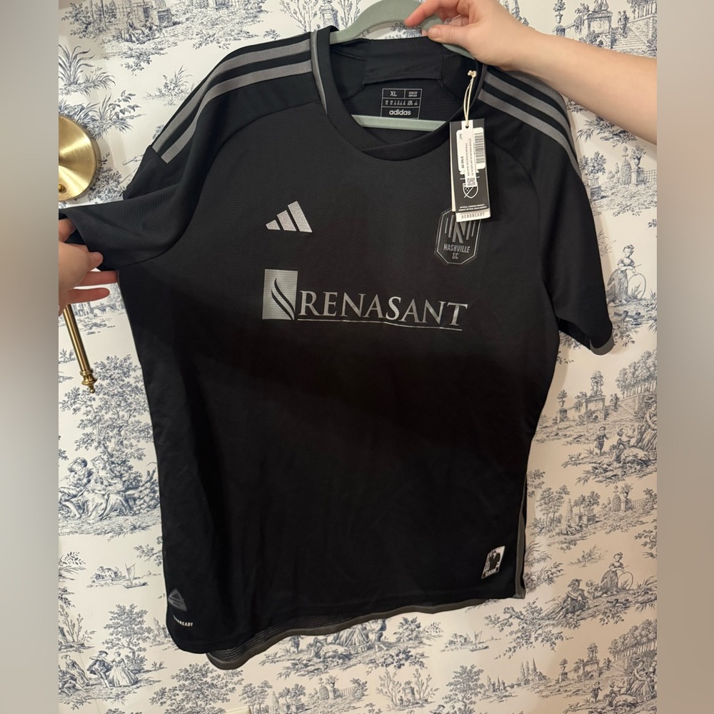 Nashville SC The Man In Black Jersey